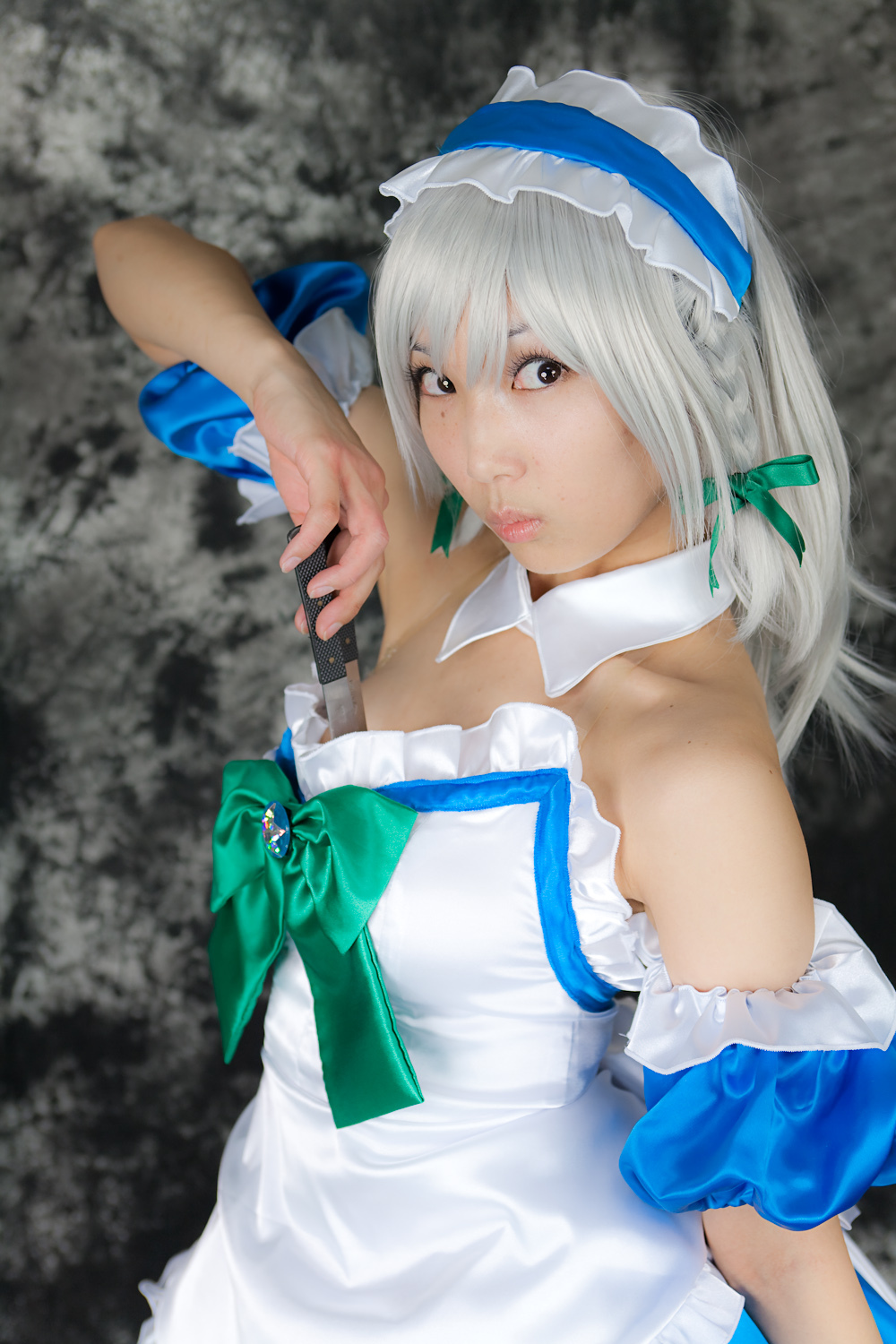 cosplay扮相美女套图 c77 Sakuya Izayoi　(3)